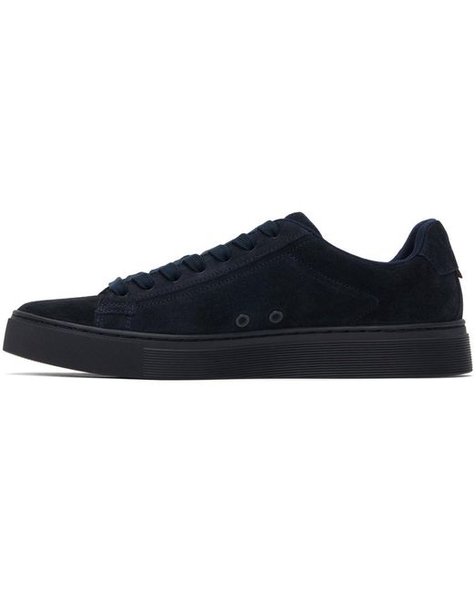 Boss Black Lace-Up Sneakers for men