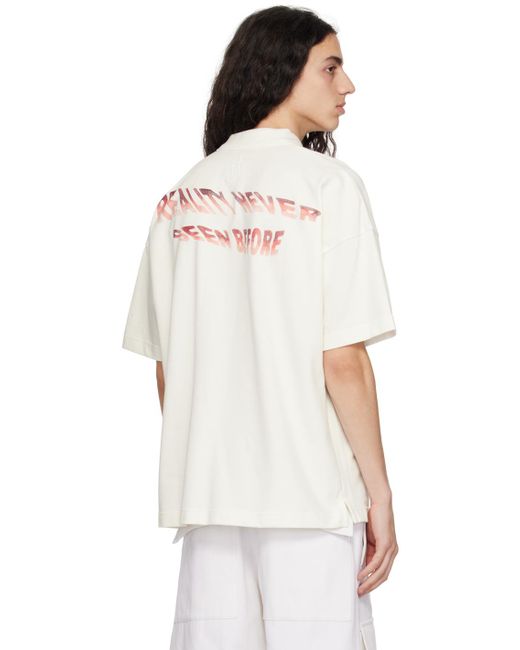 J.W. Anderson Off-white Printed Polo for men