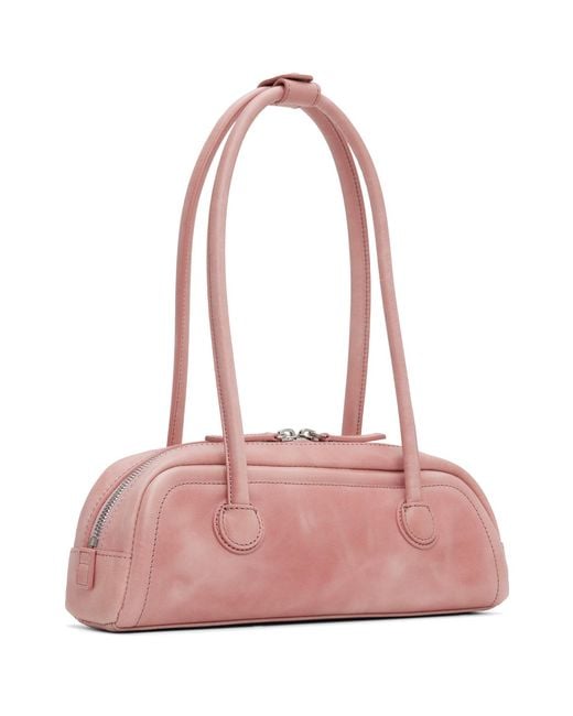 MARGE SHERWOOD Pink Soft Boston Ew Mini Bag