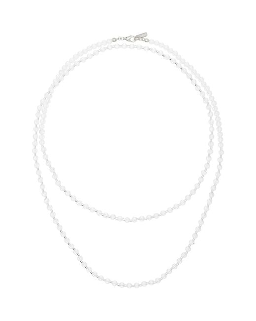 NUMBERING White #7802 Necklace