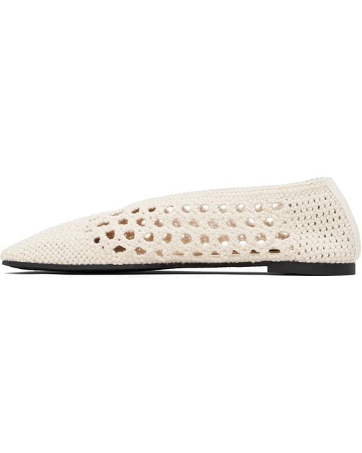 Stella McCartney Black Off- Ryder Day Cotton Crochet Loafers