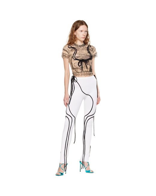 OTTOLINGER Black Strappy Leggings