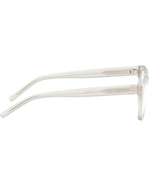 Givenchy Multicolor Transparent Gv Day Rectangle Glasses