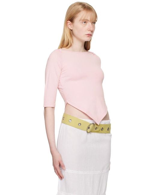 GIMAGUAS Pink Saona Long Sleeve T-Shirt