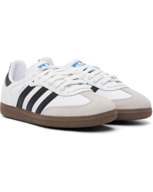 Adidas Originals Black Samba Og Sneakers for men