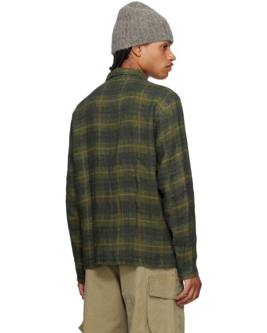 Our Legacy Green Box Shirt for men