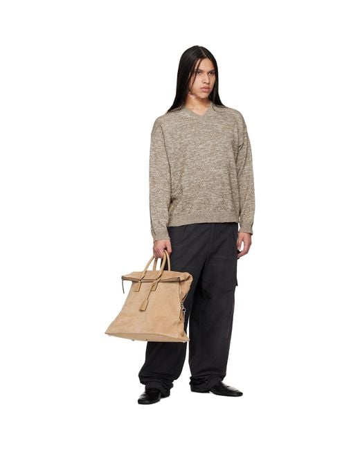 Maison Margiela Black Cotton-Blend Cargo Pants for men