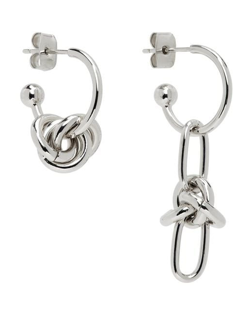 Justine Clenquet White Daria Earrings