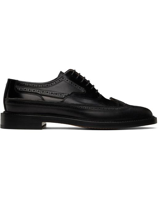 Maison Margiela Black Tabi Monster Lace-up Oxfords for men