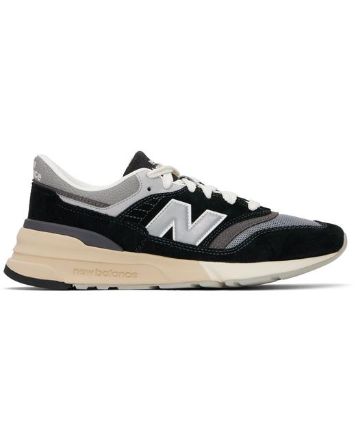 New Balance Black 997R Sneakers for men