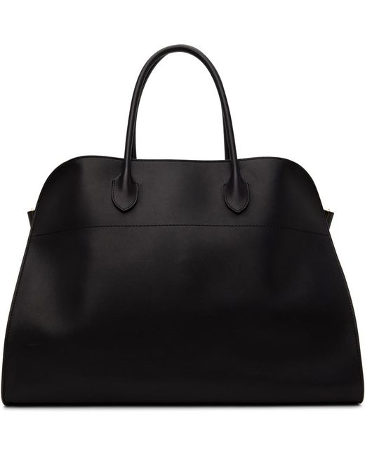 The Row Black Soft Margaux 17 Bag