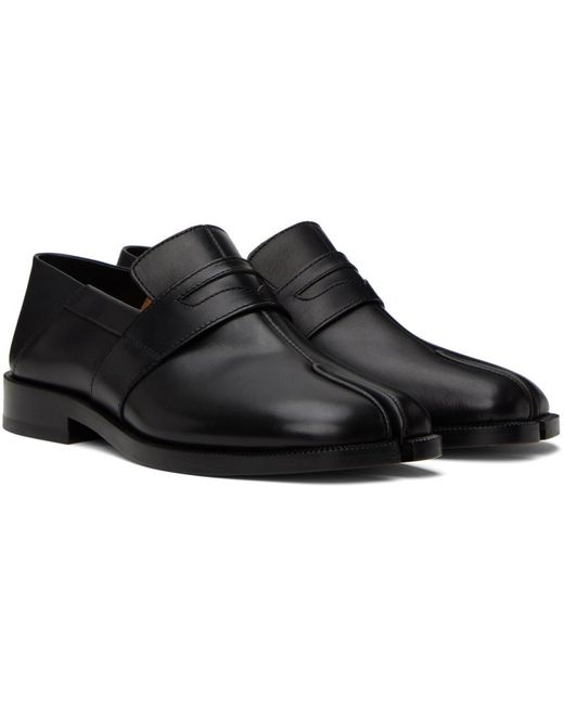 Maison Margiela Black Tabi Loafers