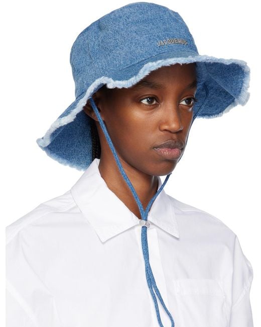 Jacquemus Blue Le Bob Artichaut Denim Hat