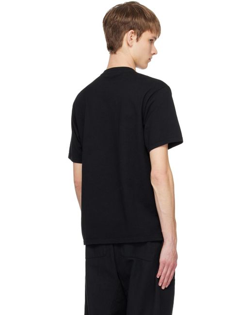 Undercover Black Graphic T-shirt for men