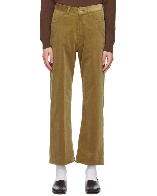 Auralee Natural Finx Trousers for men