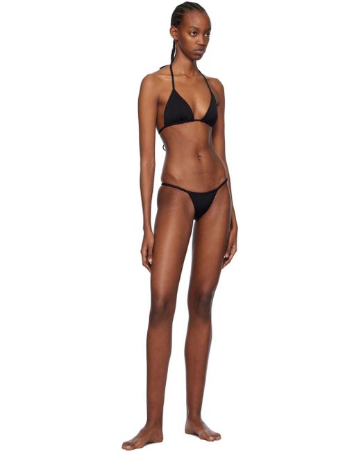 Isla String Bikini Bottom Chocolate