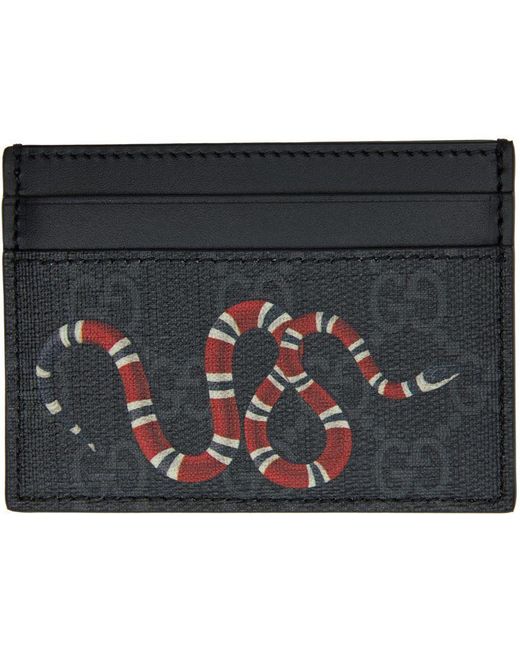 Gucci kingsnake top card case