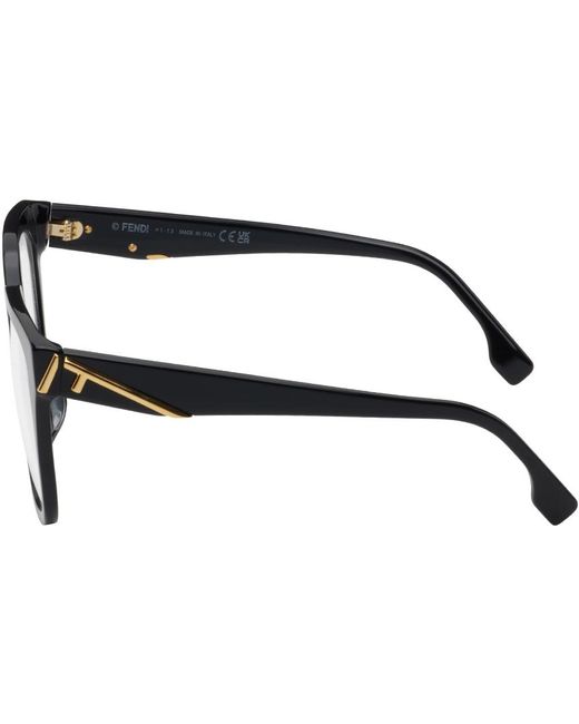 Fendi Black Square Glasses
