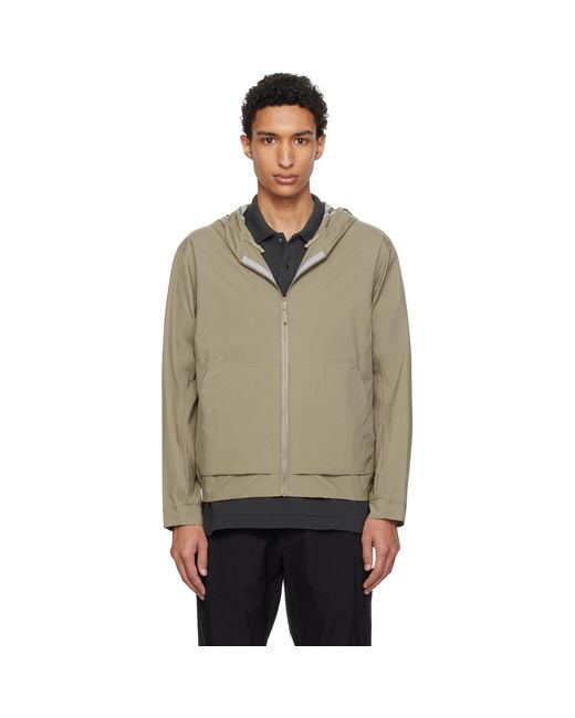 Veilance Multicolor Taupe Demlo Hoody Jacket for men