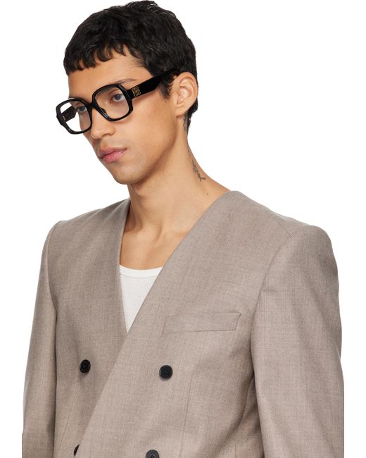 Lunettes Noires À Anagrammes Loewe pour homme en coloris Black