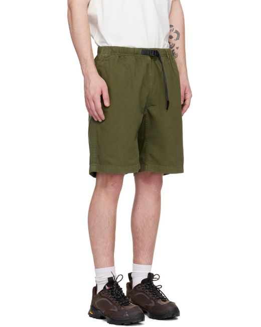 Gramicci Green G Shorts for men
