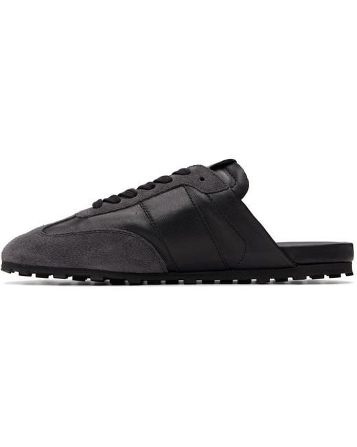 Marni Black Softy Soccer Slip-On Sneakers for men