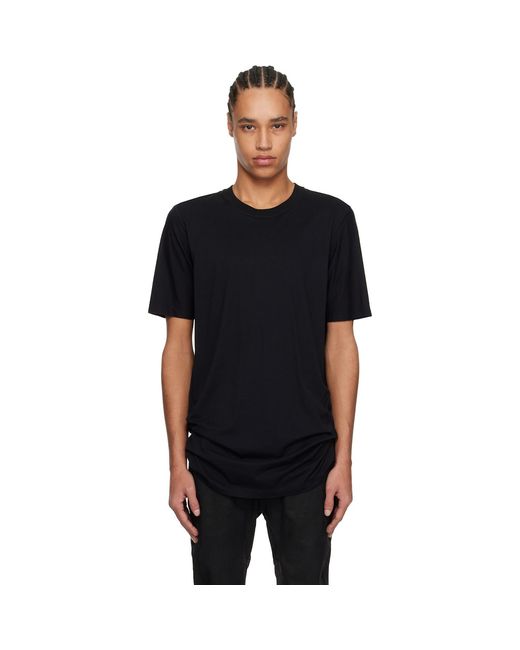 Boris Bidjan Saberi 11 Black Ts5 T-Shirt for men