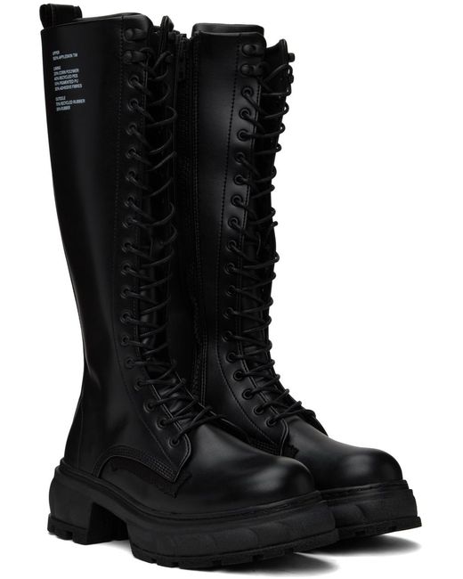 Viron Black Volt Boots for men