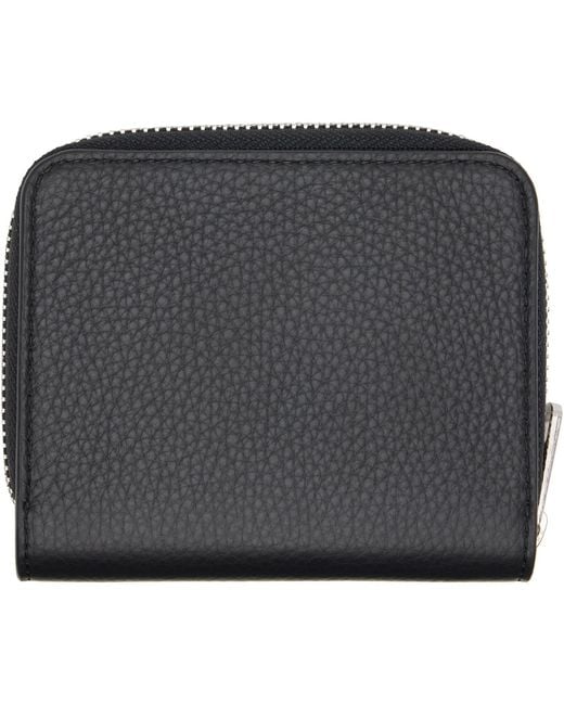 A.P.C. Black Chelsea Zip Wallet for men