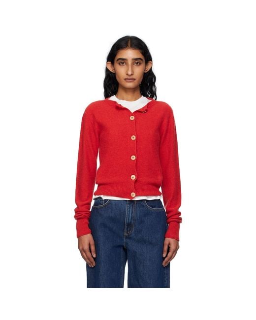 Baserange Red Tier Cardigan