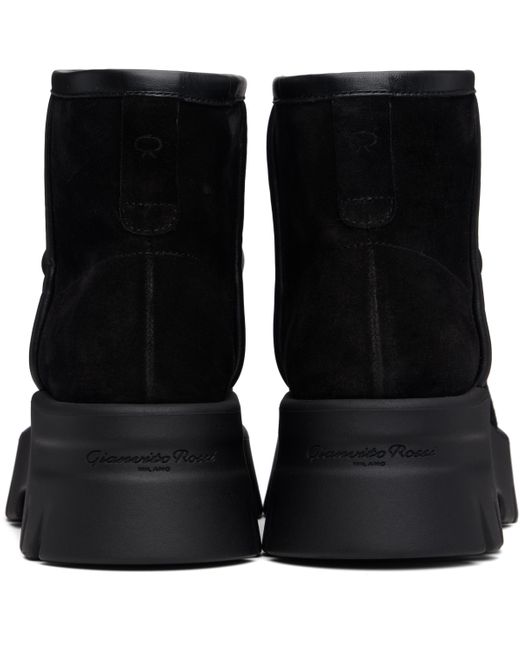 Gianvito Rossi Black Stormy Boots