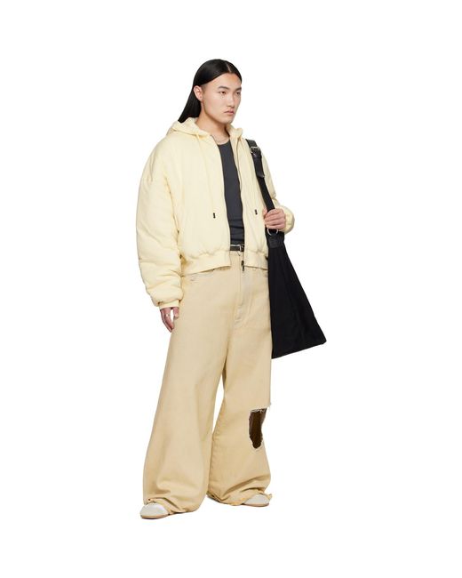 Lu'u Dan Natural Off- Wadded Hoodie for men