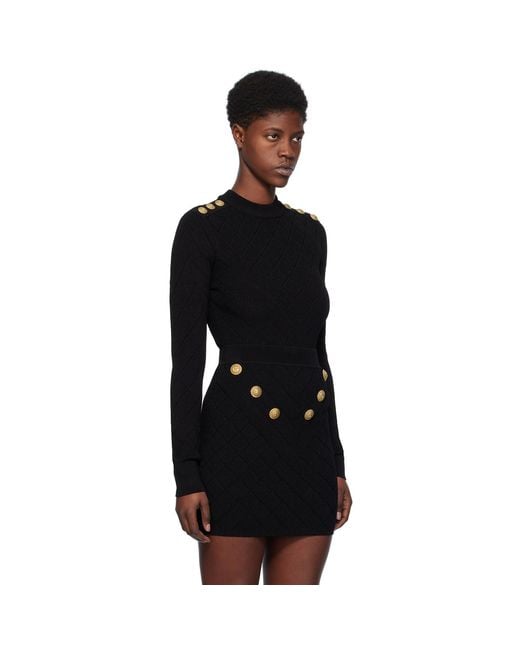 Balmain カットアウト ボディスーツ Black