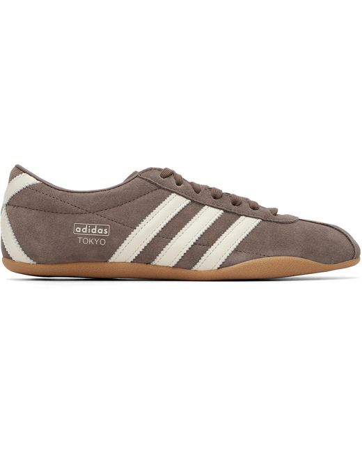 Adidas Originals Brown Taupe Tokyo Sneakers for men