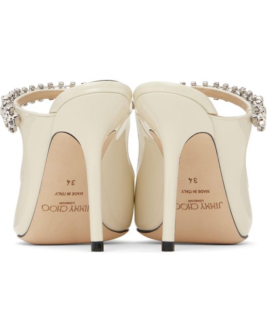 Jimmy Choo Black Ssense Exclusive Off- Bing 100 Mules