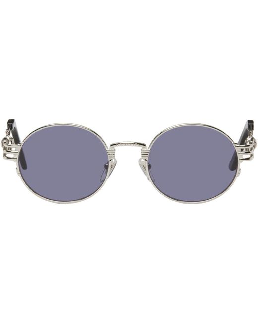 Jean Paul Gaultier Black Silver 56-6106 Sunglasses for men
