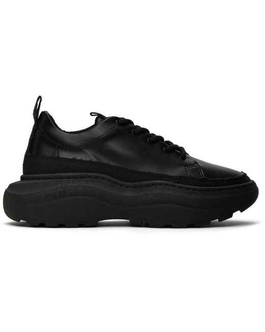 Phileo Black 001 Essentielle Sneakers for men