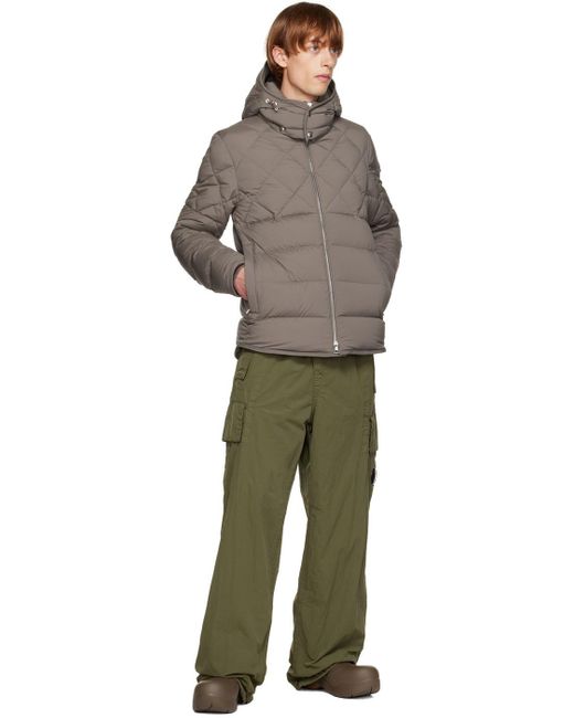Moncler Brown Cecaud Down Jacket for men