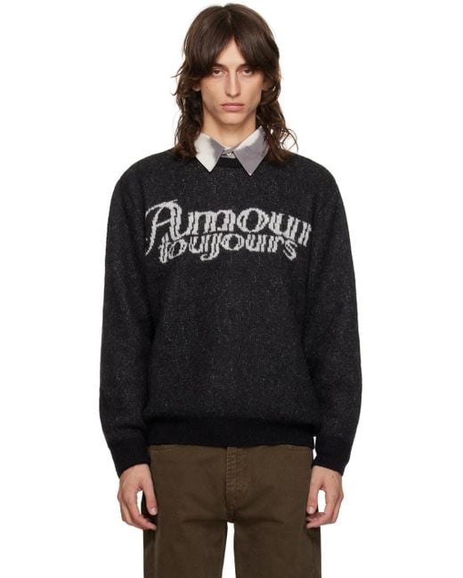 Carne Bollente Black 'Amour Toujours' Sweater for men