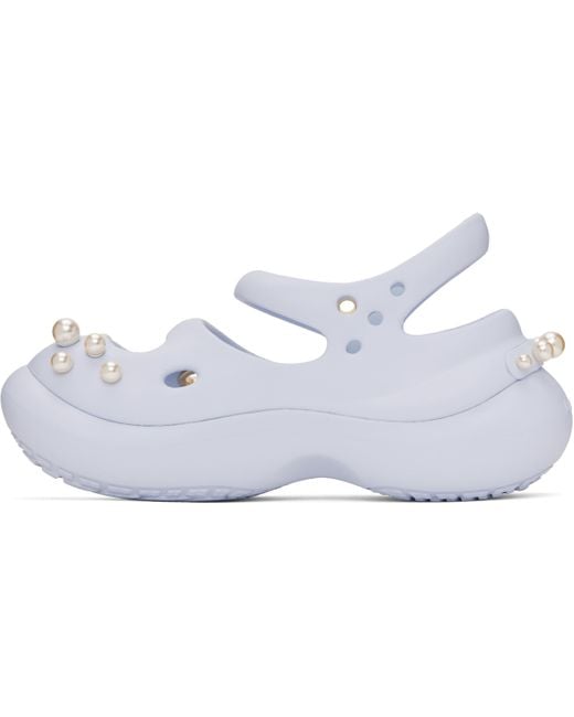 Black Phaedra Heeled Sandals by Crocs on Sale