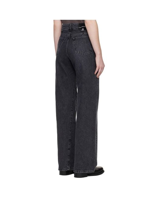 Our Legacy Blue Treble Cut Jeans