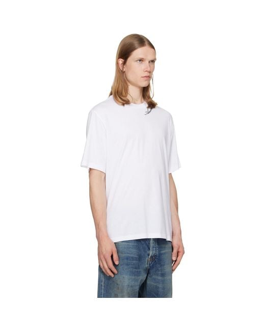 Amiri White Script Jmodal Reg T-Shirt for men