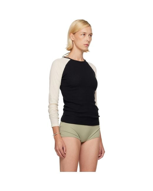 Baserange Black Ssense Exclusive & Off- Gene Long Sleeve T-Shirt