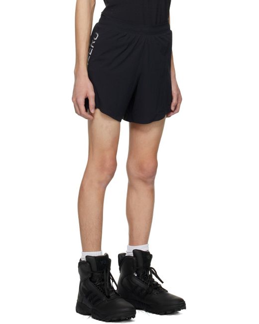 Y-3 Black Reflective Shorts for men