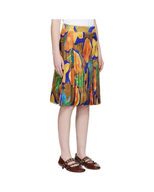 Abra Black Trompe L'Oeil Midi Skirt