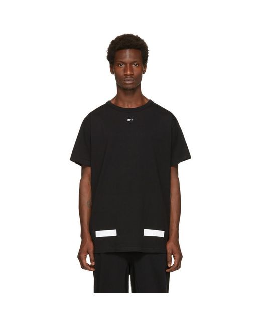 T-shirt noir Arrows Off-White c/o Virgil Abloh pour homme en coloris Black