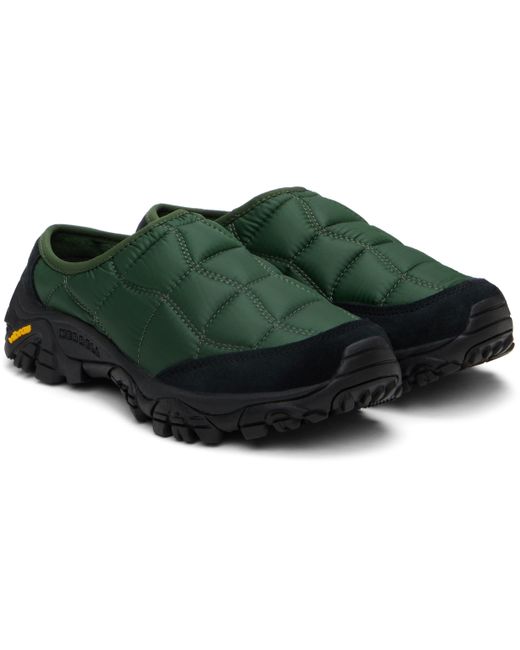Merrell Black Moab 2 Slide Quilted Loafers