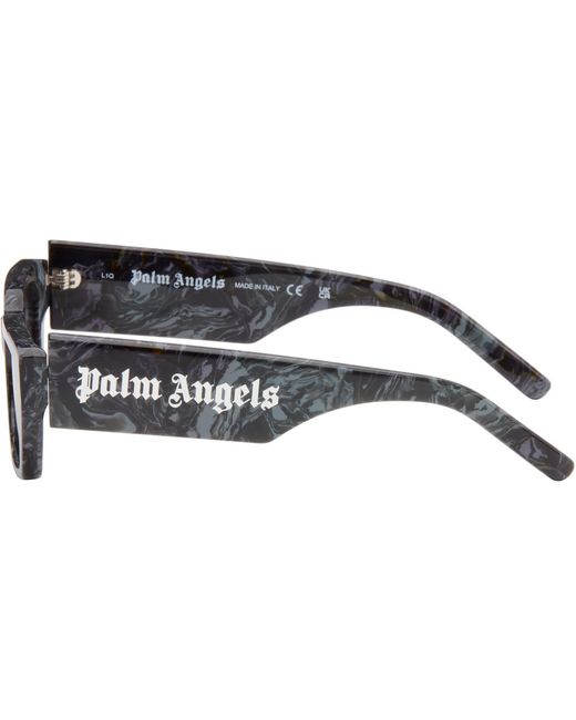 Palm Angels Gray Palm Sunglasses for men