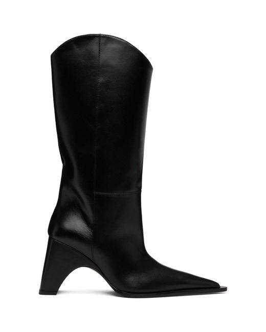 Coperni Black Cowboy Bridge Boots