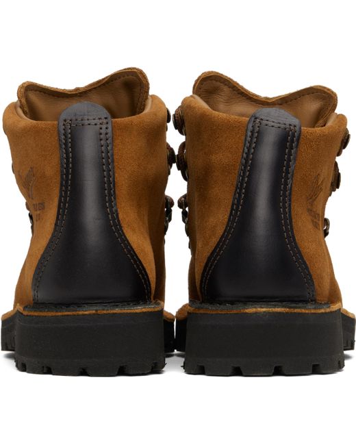 Danner Black Tan Mountain Light Boots for men